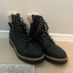 Black Combat Boots
